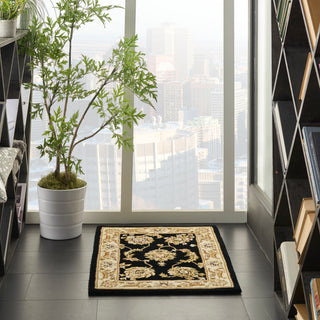 Nourison 2000 2022 BLACK Area Rugs