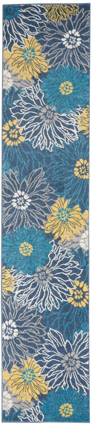 The Rug Corner Nourison Home Nourison Home - Passion Blue Area Rug PSN17  