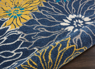 The Rug Corner Nourison Home Nourison Home - Passion Blue Area Rug PSN17  
