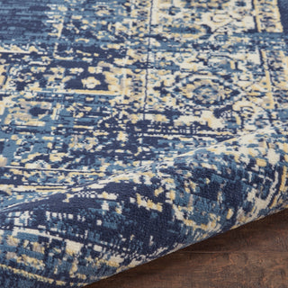 The Rug Corner Nourison Home Nourison Home - Grafix Navy/Blue Area Rug GRF14  