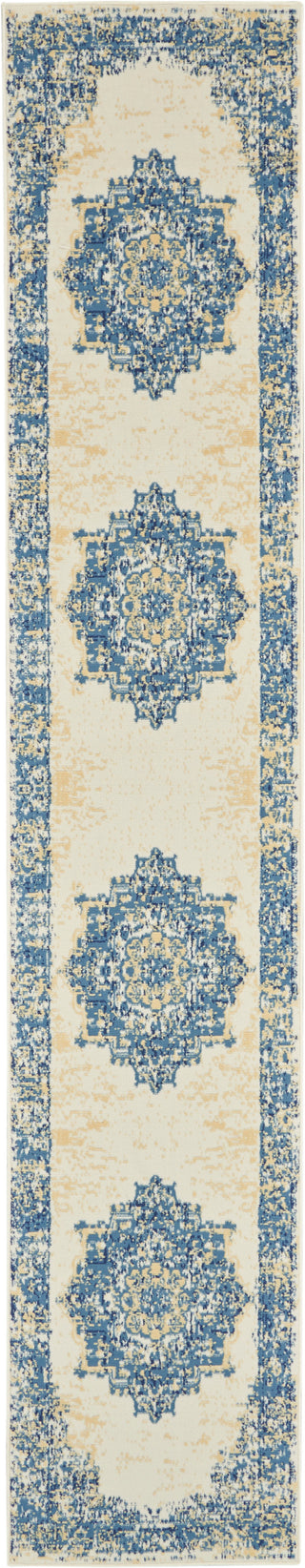 The Rug Corner Nourison Home Nourison Home - Grafix White Area Rug GRF14  