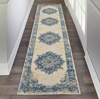 The Rug Corner Nourison Home Nourison Home - Grafix White Area Rug GRF14  