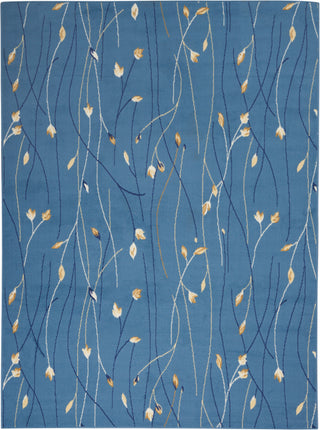 The Rug Corner Nourison Home Grafix GRF15 LTBLU Area Rugs  