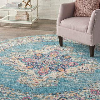 The Rug Corner Nourison Home Passion PSN03 LTBLU Area Rugs  
