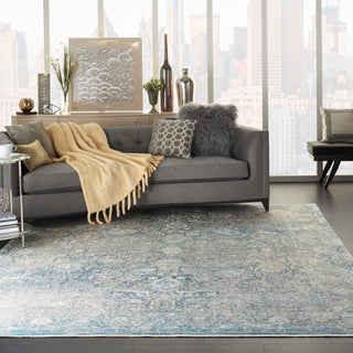 Nourison Home - Starry Nights Cream/Blue Area Rug STN01