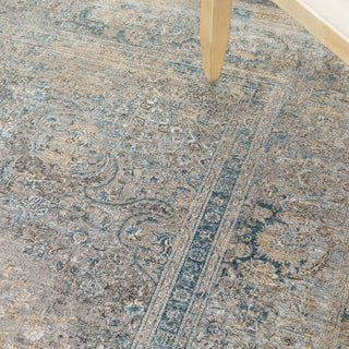 Nourison Home - Starry Nights Cream/Blue Area Rug STN06