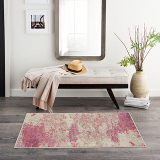The Rug Corner Nourison Home Celestial CES02 IVPNK Area Rugs  