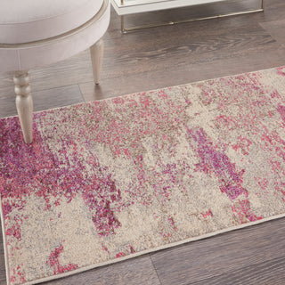 The Rug Corner Nourison Home Celestial CES02 IVPNK Area Rugs  