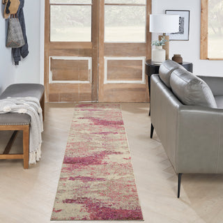 The Rug Corner Nourison Home Celestial CES02 IVPNK Area Rugs  