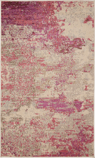 The Rug Corner Nourison Home Celestial CES02 IVPNK Area Rugs  