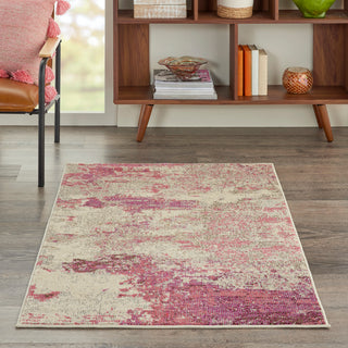 The Rug Corner Nourison Home Celestial CES02 IVPNK Area Rugs  