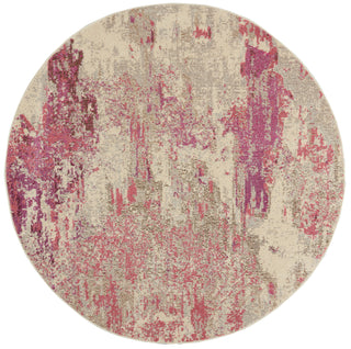 The Rug Corner Nourison Home Celestial CES02 IVPNK Area Rugs  