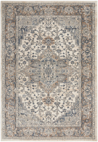 The Rug Corner Nourison Home Nourison Home - Quarry Ivory/Green Area Rug QUA05  