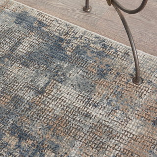 The Rug Corner Nourison Home Nourison Home - Quarry Blue/Beige Area Rug QUA02  