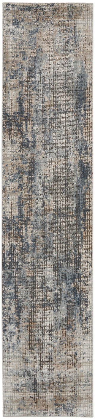 The Rug Corner Nourison Home Nourison Home - Quarry Blue/Beige Area Rug QUA02  