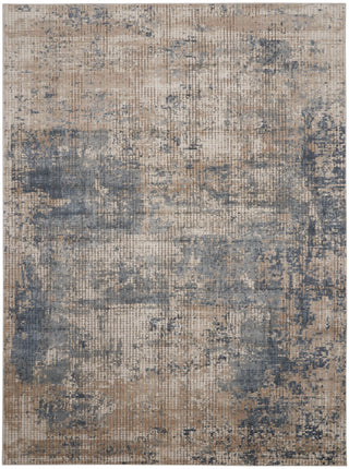 The Rug Corner Nourison Home Nourison Home - Quarry Blue/Beige Area Rug QUA02  