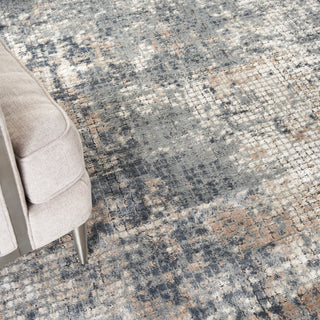 The Rug Corner Nourison Home Nourison Home - Quarry Blue/Beige Area Rug QUA02  