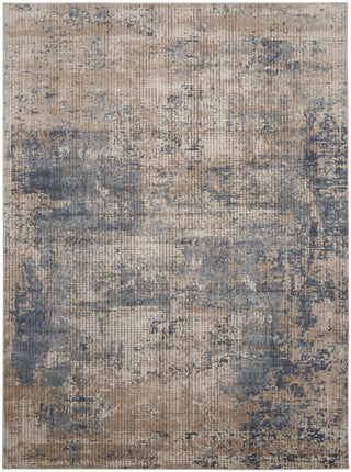 The Rug Corner Nourison Home Nourison Home - Quarry Blue/Beige Area Rug QUA02  