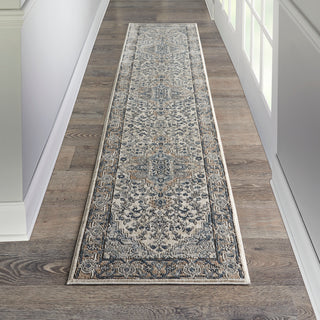 The Rug Corner Nourison Home Nourison Home - Quarry Ivory/Green Area Rug QUA05  