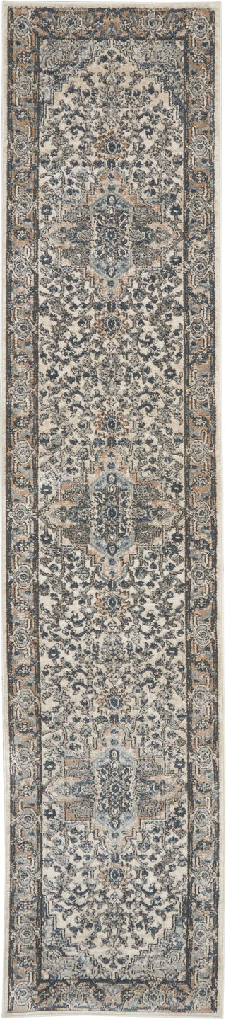 The Rug Corner Nourison Home Nourison Home - Quarry Ivory/Green Area Rug QUA05  