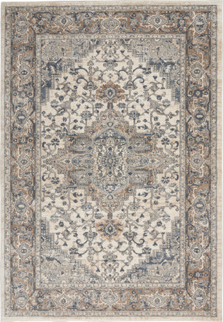 The Rug Corner Nourison Home Nourison Home - Quarry Ivory/Green Area Rug QUA05  