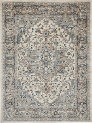 The Rug Corner Nourison Home Nourison Home - Quarry Ivory/Green Area Rug QUA05  