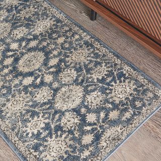 The Rug Corner Nourison Home Quarry QUA06 BLBGE Area Rugs  