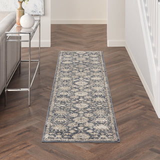 The Rug Corner Nourison Home Quarry QUA06 BLBGE Area Rugs  