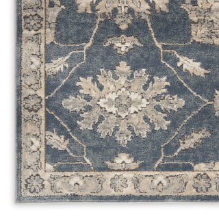 The Rug Corner Nourison Home Quarry QUA06 BLBGE Area Rugs  