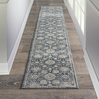 The Rug Corner Nourison Home Quarry QUA06 BLBGE Area Rugs  