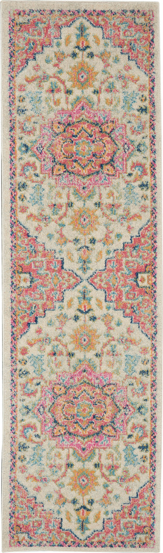 The Rug Corner Nourison Home Nourison Home - Passion Ivory/Pink Area Rug PSN25  