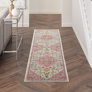 The Rug Corner Nourison Home Nourison Home - Passion Ivory/Pink Area Rug PSN25  