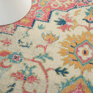 The Rug Corner Nourison Home Nourison Home - Passion Ivory/Pink Area Rug PSN25  