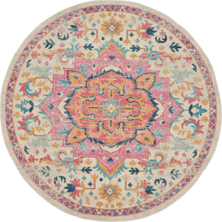 The Rug Corner Nourison Home Nourison Home - Passion Ivory/Pink Area Rug PSN25  