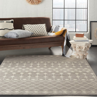 The Rug Corner Nourison Home Grafix GRF37 GREY Area Rugs  