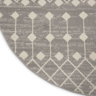 The Rug Corner Nourison Home Grafix GRF37 GREY Area Rugs  
