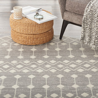 The Rug Corner Nourison Home Grafix GRF37 GREY Area Rugs  