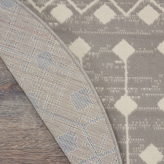 The Rug Corner Nourison Home Grafix GRF37 GREY Area Rugs  