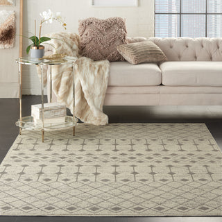 The Rug Corner Nourison Home Grafix GRF37 IVGRY Area Rugs  