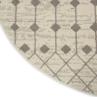 The Rug Corner Nourison Home Grafix GRF37 IVGRY Area Rugs  