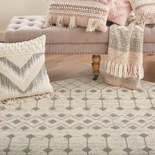 The Rug Corner Nourison Home Grafix GRF37 IVGRY Area Rugs  