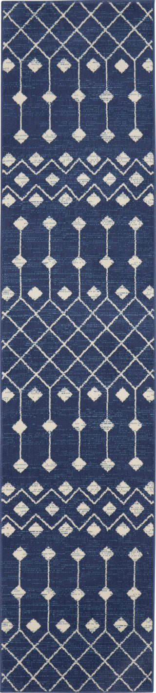 The Rug Corner Nourison Home Grafix GRF37 NAVY Area Rugs  