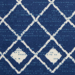 The Rug Corner Nourison Home Grafix GRF37 NAVY Area Rugs  