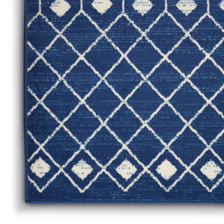 The Rug Corner Nourison Home Grafix GRF37 NAVY Area Rugs  