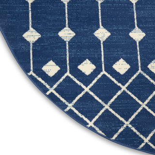 The Rug Corner Nourison Home Grafix GRF37 NAVY Area Rugs  