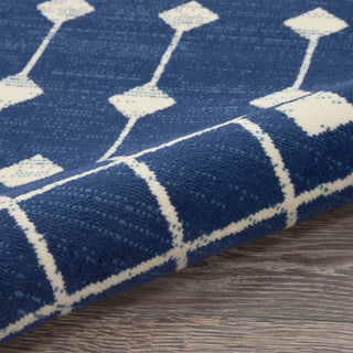 The Rug Corner Nourison Home Grafix GRF37 NAVY Area Rugs  