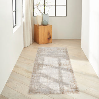 The Rug Corner Calvin Klein Calvin Klein Rush - Ivory/Taupe Area Rug CK950  