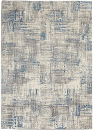 Nourison Home - Solace Ivory/Blue Area Rug SLA03