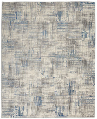 Nourison Home - Solace Ivory/Blue Area Rug SLA03