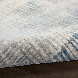 Nourison Home - Solace Ivory/Blue Area Rug SLA03